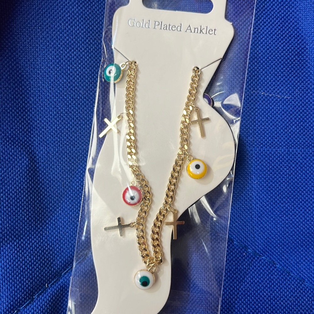 Gold plated Anklet